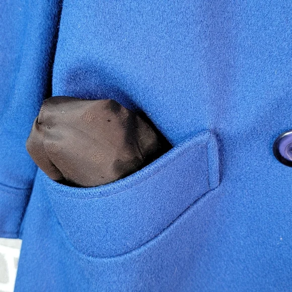 Ashley Scott Vintage 80's Made in USA Mid Length High Fashion Women's Coat - Picture 6 of 15